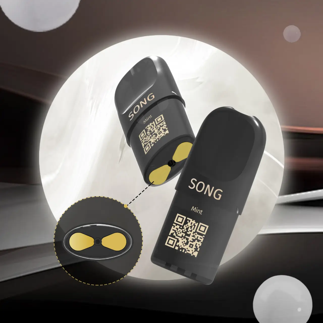 【新包装3颗装】新款崧弹SONG通用替换烟弹 悦刻4/5/6/7代通配 多口味可选 极致还原顺滑不辣 原厂品质解瘾必备